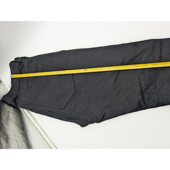 Everlane Women's The Mid Rise Ankle Skinny Jeans Stretch Zip Fly Black Size 28 - Picture 9 of 15